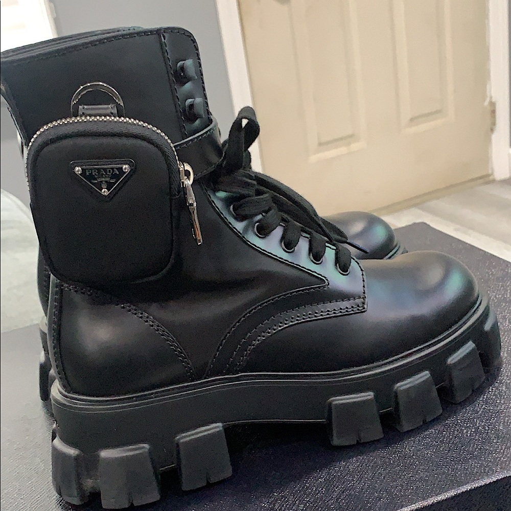 COPY - 100% Authentic Prada Monolith Boots Sz 8.5